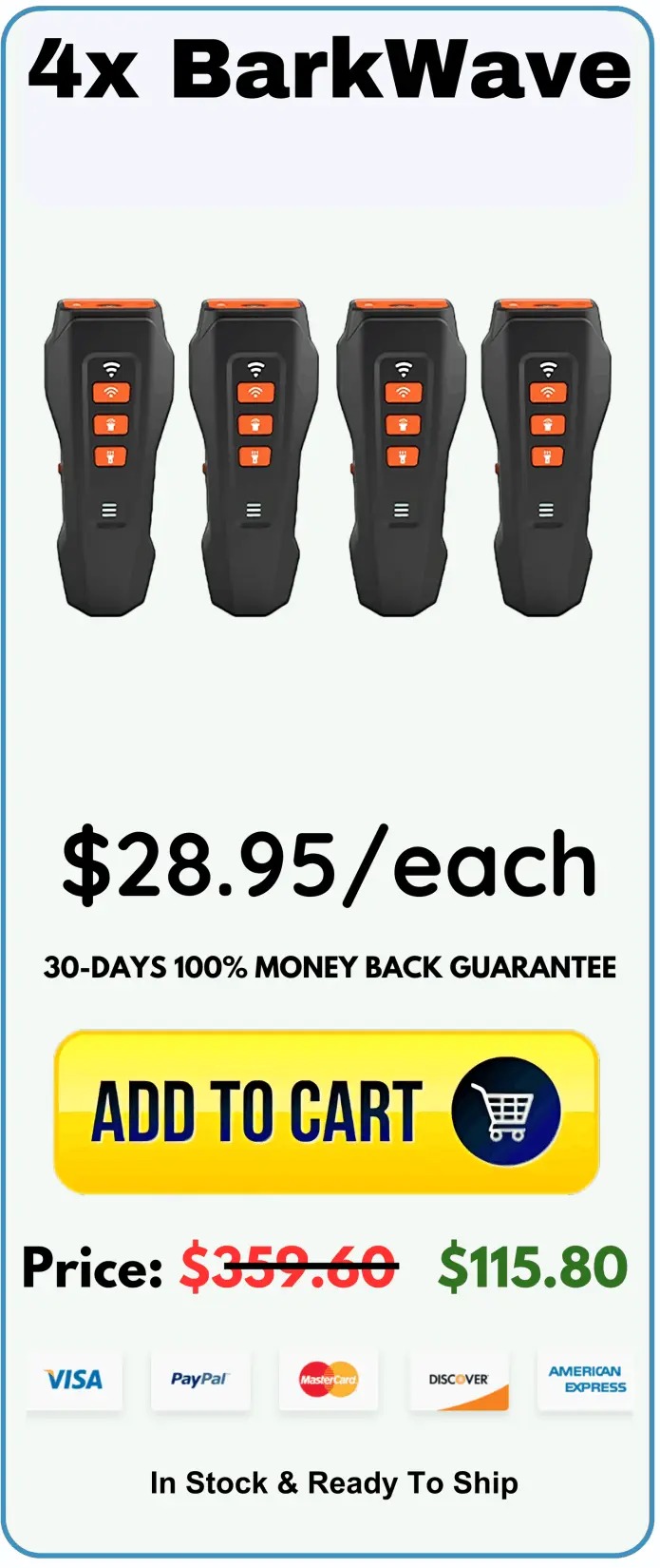 BarkWave package price 